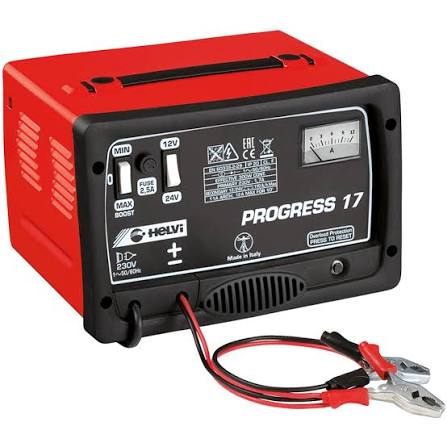 Cargador de Baterías Progres 17 15A- 12-24v